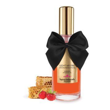 Розігрівальна олія Bijoux Indiscrets Light my Fire &ndash; Wild Strawberry&Honey SO5937 фото