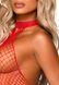 Бодістокінг Leg Avenue Racer neck bodystocking Red SO9158 фото 3