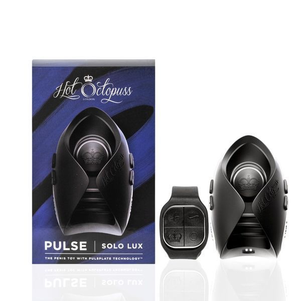 Іграшка для пеніса Hot Octopuss PULSE SOLO LUX, пульсація, використання без рук SO8722 фото