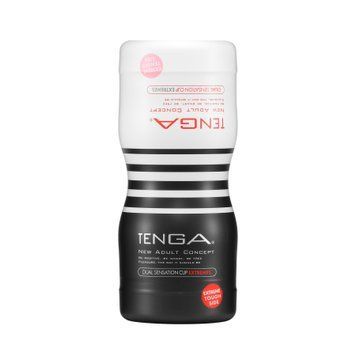 Мастурбатор Tenga Dual Sensation Cup EXTREMES, двосторонній, 2в1 &mdash; ніжна та жорстка стимуляція SO7044 фото