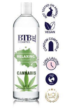 Змазка на гібридній основі BTB Relaxing Lubricant Cannabis (250 мл) SO7538 фото